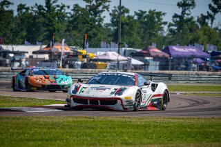 SRO America, New Orleans Motorsports Park, New Orleans, LA, May 2022.#61 Ferrari 488 GT3 of Jean-Claude Said and Conrad Grunewald, AF Corse, GT World Challenge America, Am
 | SRO Motorsports Group
