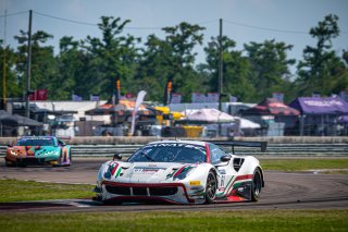 SRO America, New Orleans Motorsports Park, New Orleans, LA, May 2022.#61 Ferrari 488 GT3 of Jean-Claude Said and Conrad Grunewald, AF Corse, GT World Challenge America, Am
 | SRO Motorsports Group