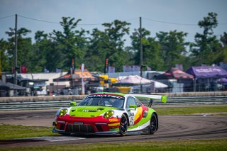 SRO America, New Orleans Motorsports Park, New Orleans, LA, May 2022.#45 Porsche 911 GT3-R (991.ii) of Charlie Luck and Jan Heylen, Wright Motorsports, GT World Challenge America, Pro-Am
 | SRO Motorsports Group