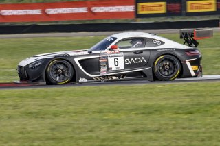 #6 Mercedes-AMG GT3 of Steven Aghakhani and Loris Spinelli, US Racetronics, GT World Challenge America, Pro, SRO America, New Orleans Motorsports Park, New Orleans, LA, May 2022.
 | Brian Cleary/SRO