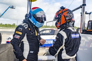 #94 BMW M4 GT3 of Chandler Hull and Bill AUberlen, Bimmerworld, GT World Challenge America, Pro-Am, SRO America, New Orleans Motorsports Park, New Orleans, LA, May 2022.
 | Brian Cleary/SRO