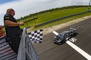 #1 Lamborghini Huracan GT3 of Michele Beretta and Andrea Calderelli, K-Pax Racing, GT World Challenge America, Pro, SRO America, New Orleans Motorsports Park, New Orleans, LA, May 2022.
 | Brian Cleary/SRO