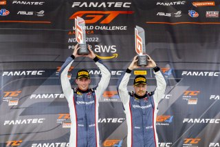 #04 Mercedes-AMG GT3 of George Kurtz and Colin Braun, Crowdstrike Racing by Riley Motorsports, GT World Challenge America, Pro-Am, SRO America, New Orleans Motorsports Park, New Orleans, LA, May 2022.
 | Brian Cleary/SRO