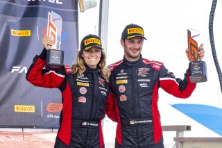 #93 Acura NSX GT3 of Ashton Harrison and Mario Farnbacher, Racers Edge Motorsports, GT World Challenge America, Pro-Am, SRO America, New Orleans Motorsports Park, New Orleans, LA, May 2022.
 | Brian Cleary/SRO