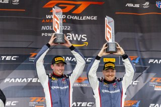 #04 Mercedes-AMG GT3 of George Kurtz and Colin Braun, Crowdstrike Racing by Riley Motorsports, GT World Challenge America, Pro-Am, SRO America, New Orleans Motorsports Park, New Orleans, LA, May 2022.
 | Brian Cleary/SRO