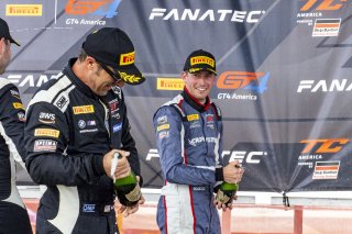 #04 Mercedes-AMG GT3 of George Kurtz and Colin Braun, Crowdstrike Racing by Riley Motorsports, GT World Challenge America, Pro-Am, SRO America, New Orleans Motorsports Park, New Orleans, LA, May 2022.
 | Brian Cleary/SRO