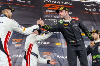 #1 Lamborghini Huracan GT3 of Michele Beretta and Andrea Calderelli, K-Pax Racing, GT World Challenge America, Pro, SRO America, New Orleans Motorsports Park, New Orleans, LA, May 2022.
 | Brian Cleary/SRO