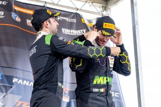 #1 Lamborghini Huracan GT3 of Michele Beretta and Andrea Calderelli, K-Pax Racing, GT World Challenge America, Pro, SRO America, New Orleans Motorsports Park, New Orleans, LA, May 2022.
 | Brian Cleary/SRO