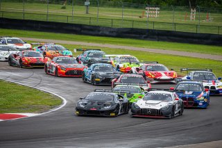 SRO America, New Orleans Motorsports Park, New Orleans, LA, May 2022.#1 Lamborghini Huracan GT3 of Michele Beretta and Andrea Calderelli, K-Pax Racing, GT World Challenge America, Pro
 | SRO Motorsports Group