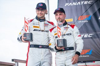 SRO America, New Orleans Motorsports Park, New Orleans, LA, May 2022.#6 Mercedes-AMG GT3 of Steven Aghakhani and Loris Spinelli, US Racetronics, GT World Challenge America, Pro
 | SRO Motorsports Group