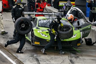 #3 Lamborghini Huracan GT3 of Misha Goikhberg and Jordan Pepper. K-Pax Racing, GT World Challenge America, Pro-Am, SRO America, New Orleans Motorsports Park, New Orleans, LA, May 2022.
 | Brian Cleary/SRO