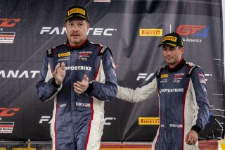 #04 Mercedes-AMG GT3 of George Kurtz and Colin Braun, Crowdstrike Racing by Riley Motorsports, GT World Challenge America, Pro-Am, SRO America, New Orleans Motorsports Park, New Orleans, LA, May 2022.
 | Brian Cleary/SRO