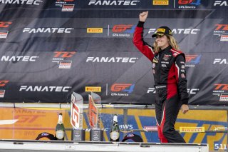 #93 Acura NSX GT3 of Ashton Harrison and Mario Farnbacher, Racers Edge Motorsports, GT World Challenge America, Pro-Am, SRO America, New Orleans Motorsports Park, New Orleans, LA, May 2022.
 | Brian Cleary/SRO