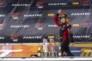 #93 Acura NSX GT3 of Ashton Harrison and Mario Farnbacher, Racers Edge Motorsports, GT World Challenge America, Pro-Am, SRO America, New Orleans Motorsports Park, New Orleans, LA, May 2022.
 | Brian Cleary/SRO
