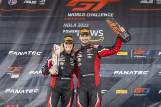 #93 Acura NSX GT3 of Ashton Harrison and Mario Farnbacher, Racers Edge Motorsports, GT World Challenge America, Pro-Am, SRO America, New Orleans Motorsports Park, New Orleans, LA, May 2022.
 | Brian Cleary/SRO