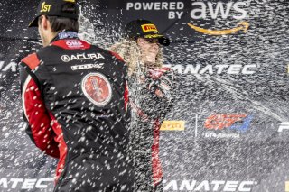 #93 Acura NSX GT3 of Ashton Harrison and Mario Farnbacher, Racers Edge Motorsports, GT World Challenge America, Pro-Am, SRO America, New Orleans Motorsports Park, New Orleans, LA, May 2022.
 | Brian Cleary/SRO