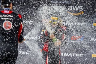 #93 Acura NSX GT3 of Ashton Harrison and Mario Farnbacher, Racers Edge Motorsports, GT World Challenge America, Pro-Am, SRO America, New Orleans Motorsports Park, New Orleans, LA, May 2022.
 | Brian Cleary/SRO