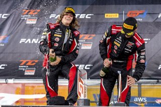 #93 Acura NSX GT3 of Ashton Harrison and Mario Farnbacher, Racers Edge Motorsports, GT World Challenge America, Pro-Am, SRO America, New Orleans Motorsports Park, New Orleans, LA, May 2022.
 | Brian Cleary/SRO