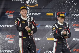 #23 Ferrari 488 GT3 of Onofrio Triarsi and Charlie Scardina, Triari Competizione, GT World Challenge America, Am, SRO America, New Orleans Motorsports Park, New Orleans, LA, May 2022. | Brian Cleary/SRO