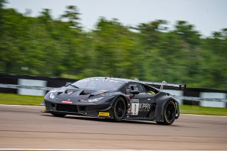 SRO America, New Orleans Motorsports Park, New Orleans, LA, May 2022.#1 Lamborghini Huracan GT3 of Michele Beretta and Andrea Calderelli, K-Pax Racing, GT World Challenge America, Pro
 | SRO Motorsports Group