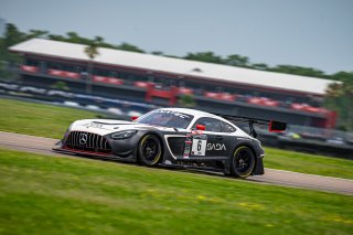 SRO America, New Orleans Motorsports Park, New Orleans, LA, May 2022.#6 Mercedes-AMG GT3 of Steven Aghakhani and Loris Spinelli, US Racetronics, GT World Challenge America, Pro
 | SRO Motorsports Group