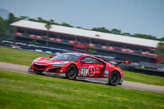 SRO America, New Orleans Motorsports Park, New Orleans, LA, May 2022.#93 Acura NSX GT3 of Ashton Harrison and Mario Farnbacher, Racers Edge Motorsports, GT World Challenge America, Pro-Am
 | SRO Motorsports Group