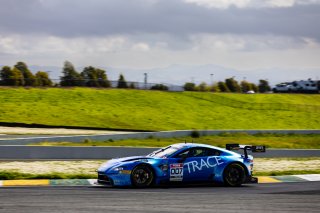 #007 Aston Martin Vantage AMR GT3 of Derek DeBoer and Ross Gunn, April 2023., Aston Martin Racing-TRG, CA, GT World Challenge America, Pro-Am, SRO America, Sonoma, Sonoma Raceway
 | Fabian Lagunas / SRO