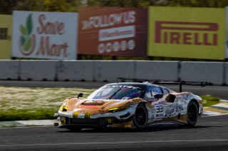 #33 Ferrari 296 GT3 of Justin Wetherill and Ryan Dalziel, April 2023., CA, GT World Challenge America, Pro, SRO America, Sonoma, Sonoma Raceway, Triarsi Competizione
 | Fabian Lagunas / SRO