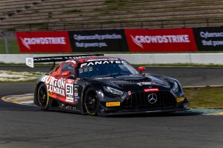 #91 Mercedes-AMG GT3 of Jeff Burton and Corey Lewis, April 2023., CA, DXDT Racing, GT World Challenge America, Pro-Am, SRO America, Sonoma, Sonoma Raceway
 | Fabian Lagunas / SRO