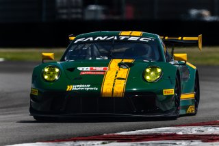 #120 Porsche 911 GT3-R (991.ii) of Adam Adelson and Elliott Skeer, April 2023., GT World Challenge America, LA, NOLA Motorsports Park, New Orleans, Pro-Am, SRO America, Wright Motorsports
 | Fabian Lagunas / SRO