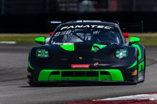 #28 PorscheGT3 R 992 of Eric Filgueiras and Steven McAllen, April 2023., GT World Challenge America, LA, NOLA Motorsports Park, New Orleans, Pro, RS1, SRO America
 | Fabian Lagunas / SRO