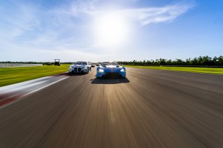 #007 Aston Martin Vantage AMR GT3 of Derek DeBoer and Ross Gunn, April 2023., Aston Martin Racing-TRG, GT World Challenge America, LA, NOLA Motorsports Park, New Orleans, Pro-Am, SRO America
 | Fabian Lagunas / SRO
