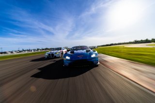#007 Aston Martin Vantage AMR GT3 of Derek DeBoer and Ross Gunn, April 2023., Aston Martin Racing-TRG, GT World Challenge America, LA, NOLA Motorsports Park, New Orleans, Pro-Am, SRO America
 | Fabian Lagunas / SRO