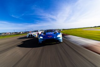 #007 Aston Martin Vantage AMR GT3 of Derek DeBoer and Ross Gunn, April 2023., Aston Martin Racing-TRG, GT World Challenge America, LA, NOLA Motorsports Park, New Orleans, Pro-Am, SRO America
 | Fabian Lagunas / SRO