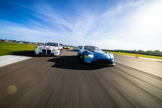 #007 Aston Martin Vantage AMR GT3 of Derek DeBoer and Ross Gunn, April 2023., Aston Martin Racing-TRG, GT World Challenge America, LA, NOLA Motorsports Park, New Orleans, Pro-Am, SRO America
 | Fabian Lagunas / SRO