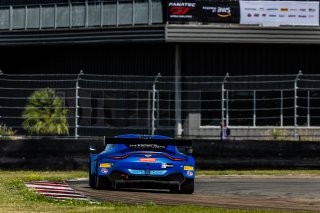 #007 Aston Martin Vantage AMR GT3 of Derek DeBoer and Valentin Hasse Clot, April 2023., Aston Martin Racing-TRG, GT World Challenge America, LA, NOLA Motorsports Park, New Orleans, Pro-Am, SRO America
 | Fabian Lagunas / SRO
