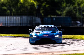 #007 Aston Martin Vantage AMR GT3 of Derek DeBoer and Valentin Hasse Clot, April 2023., Aston Martin Racing-TRG, GT World Challenge America, LA, NOLA Motorsports Park, New Orleans, Pro-Am, SRO America
 | Fabian Lagunas / SRO