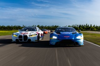 #007 Aston Martin Vantage AMR GT3 of Derek DeBoer and Ross Gunn, April 2023., Aston Martin Racing-TRG, GT World Challenge America, LA, NOLA Motorsports Park, New Orleans, Pro-Am, SRO America
 | Fabian Lagunas / SRO