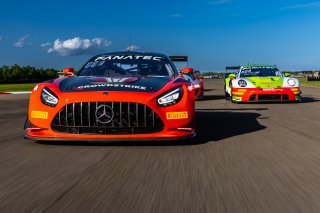 #04 Mercedes-AMG GT3 of George Kurtz and Colin Braun, April 2023., Crowdstrike by Riley Motorsports, GT World Challenge America, LA, NOLA Motorsports Park, New Orleans, Pro-Am, SRO America
 | Fabian Lagunas / SRO