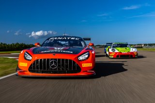 #04 Mercedes-AMG GT3 of George Kurtz and Colin Braun, April 2023., Crowdstrike by Riley Motorsports, GT World Challenge America, LA, NOLA Motorsports Park, New Orleans, Pro-Am, SRO America
 | Fabian Lagunas / SRO