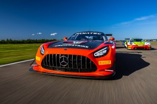 #04 Mercedes-AMG GT3 of George Kurtz and Colin Braun, April 2023., Crowdstrike by Riley Motorsports, GT World Challenge America, LA, NOLA Motorsports Park, New Orleans, Pro-Am, SRO America
 | Fabian Lagunas / SRO