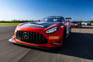 #04 Mercedes-AMG GT3 of George Kurtz and Colin Braun, April 2023., Crowdstrike by Riley Motorsports, GT World Challenge America, LA, NOLA Motorsports Park, New Orleans, Pro-Am, SRO America
 | Fabian Lagunas / SRO