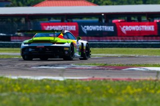#45 Porsche 911 GT3-R 992 of Charlie Luck and Jan Heylen, April 2023., GT World Challenge America, LA, NOLA Motorsports Park, New Orleans, Pro-Am, SRO America, Wright Motorsports
 | Fabian Lagunas / SRO