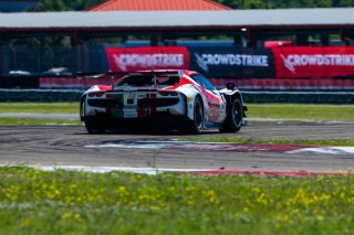 #21 Ferrari 296 GT3 of Manny Franco and Alessandro Balzan, April 2023., Conquest Racing, GT World Challenge America, LA, NOLA Motorsports Park, New Orleans, Pro, SRO America
 | Fabian Lagunas / SRO
