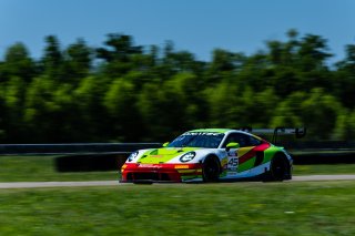 #45 Porsche 911 GT3-R 992 of Charlie Luck and Jan Heylen, April 2023., GT World Challenge America, LA, NOLA Motorsports Park, New Orleans, Pro-Am, SRO America, Wright Motorsports
 | Fabian Lagunas / SRO