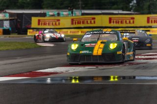 #120 Porsche 911 GT3-R (991.ii) of Adam Adelson and Elliott Skeer, April 2023., GT World Challenge America, LA, NOLA Motorsports Park, New Orleans, Pro-Am, SRO America, Wright Motorsports
 | Fabian Lagunas / SRO