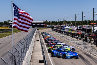 #007 Aston Martin Vantage AMR GT3 of Derek DeBoer and Valentin Hasse Clot, April 2023., Aston Martin Racing-TRG, GT World Challenge America, LA, NOLA Motorsports Park, New Orleans, Pro-Am, SRO America
 | Fabian Lagunas / SRO