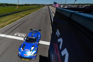#007 Aston Martin Vantage AMR GT3 of Derek DeBoer and Ross Gunn, April 2023., Aston Martin Racing-TRG, GT World Challenge America, LA, NOLA Motorsports Park, New Orleans, Pro-Am, SRO America
 | Fabian Lagunas / SRO