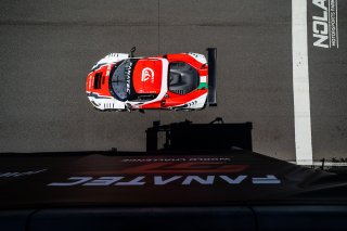 #21 Ferrari 296 GT3 of Manny Franco and Alessandro Balzan, April 2023., Conquest Racing, GT World Challenge America, LA, NOLA Motorsports Park, New Orleans, Pro, SRO America
 | Fabian Lagunas / SRO