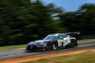 #43 Mercedes-AMG GT3 of Anthony Bartone and Adam Christodoulou, Alton, GT World Challenge America, Pro-Am, RealTime Racing, SRO America, VA 2023., VIR
 | Fabian Lagunas / SRO
